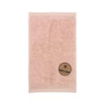 Toalla lisa de rizo Jade 100% algodón-Vicente Barcelo Baño-Rosa-30 x 50 cm