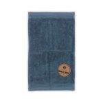 Toalla lisa de rizo Jade 100% algodón-Vicente Barcelo Baño-Jeans-30 x 50 cm