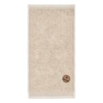 Toalla lisa de rizo Jade 100% algodón-Vicente Barcelo Baño-Beige-30 x 50 cm