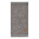 Toalla lisa de rizo Jade 100% algodón-Vicente Barcelo Baño-Gris-50 x 100 cm