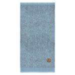 Toalla lisa de rizo Jade 100% algodón-Vicente Barcelo Baño-Azul-70 x 140 cm