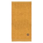 Toalla lisa de rizo Jade 100% algodón-Vicente Barcelo Baño-Ocre-70 x 140 cm