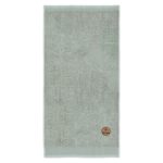 Toalla lisa de rizo Jade 100% algodón-Vicente Barcelo Baño-Anis-70 x 140 cm