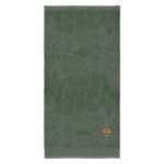 Toalla lisa de rizo Jade 100% algodón-Vicente Barcelo Baño-Kaki-70 x 140 cm