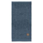 Toalla lisa de rizo Jade 100% algodón-Vicente Barcelo Baño-Jeans-70 x 140 cm