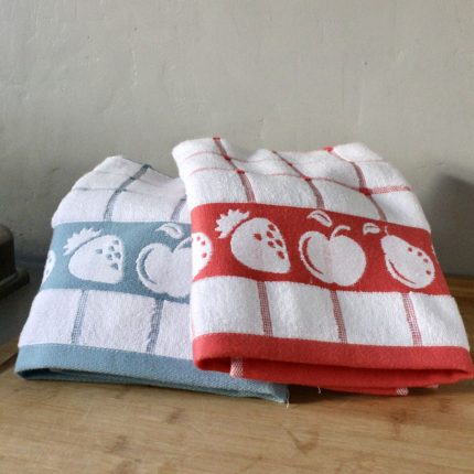 Pack 2 paños de cocina fruta